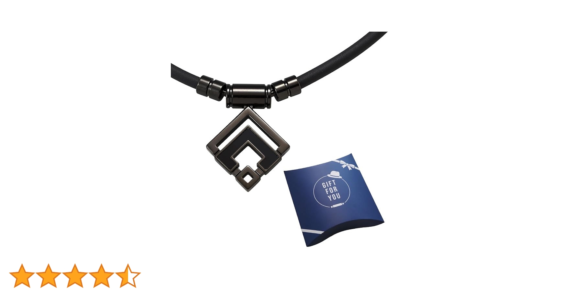 Amazon | コラントッテ TAO ネックレスα ARAN グロスブラック (M（43cm